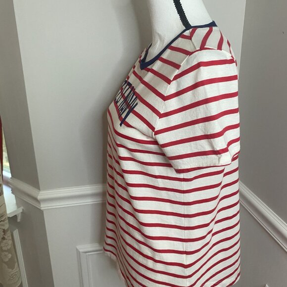 Old Navy Stripped T-shirt size Medium Multi color - Picture 2 of 5